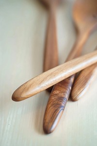 Utensilios de Cocina, Cucharas de Madera, Cucharas para Helado, Cuchara de Madera Duradera de Primera Calidad, Herramienta de Cocina - Product Image 5
