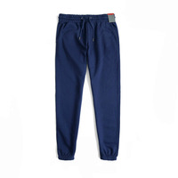 Pantalon de jogging en molleton uni pour homme, taille élastique avec cordon de serrage, décontracté, personnalisé, impression numérique