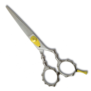 Ciseaux de coiffure professionnels en acier inoxydable de 6,0 pouces avec poignée Dragon, ciseaux de barbier en gros OEM |   Durable et résistant à la rouille - Product Image 1