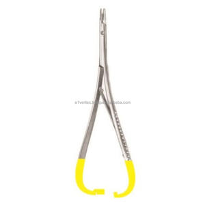 Porte-aiguilles à pointe en T/C très vendus, en acier inoxydable, 20 cm / 25 cm, instrument de suture par VERITAS Sialkot |   Kit d'instruments médicaux - Product Image 5