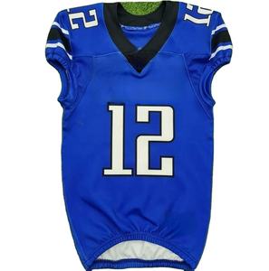 Uniformes entièrement personnalisés, respirants, taille sur mesure, confortables, haute qualité, prix raisonnable, uniforme de football américain - Product Image 1