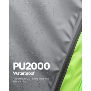 Tenda SUV per campeggio 10FT L X 8FT W impermeabile PU2000mm a doppio strato Design a maglia finestre Rainfly borsa di stoccaggio per esterni - Product Image 5