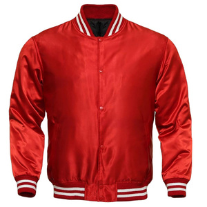 Men's 100% Leather and Wool Varsity <b>Jacket</b> Quick Dry and Breathable with Button up Closure Embroidery Decoration Canvas Fabric - Product Image 6