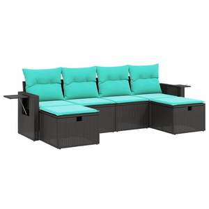 Conjunto de Sofás Negros para Jardín - Product Image 2