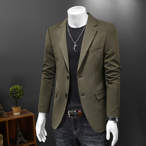 เสื้อเบลเซอร์สำหรับชุดสูทธุรกิจผู้ชาย เสื้อเบลเซอร์แฟชั่น - Product Image 3