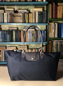 Sac fourre-tout en cuir et toile, couleur unie, fermeture ouverte, broderie, imperméable, sac à bandoulière pour femme, voyage, travail, shopping, grande capacité, tout usage - Product Image 6