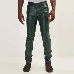 Pantalon en cuir pour homme, prix de gros, fabriqué à bas prix, imperméable et respirant, pour adultes - Product Image 1