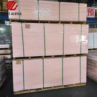 MINGLIANG personnalisé 15mm feuille acrylique pailletée PMMA conseil pour meubles bords sans couture avec Service de traitement de coupe