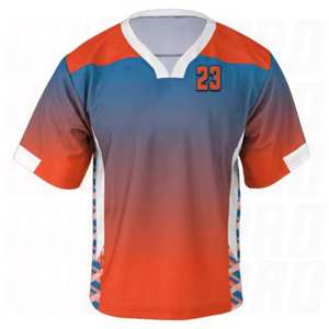 Camiseta de Lacrosse para Hombre, Totalmente Personalizada, Superventas, Antiarrugas, Transpirable, Resistente, para Entrenamiento y Partidos - Product Image 1