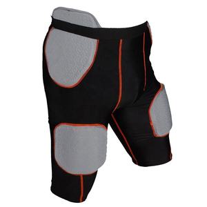 Pantalon de football américain à prix d'usine avec rembourrage, pantalon de protection pour hommes, pantalon d'entraînement toutes tailles, jeunes et adultes - Product Image 1