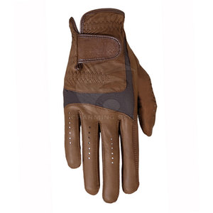 Golf Gloves Leather Soft Breathable Comfortable Fit With Adjustable <b>Strap</b> Anti Slip Grip For Driving And Training - Product Image 4