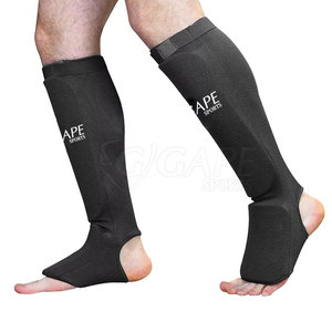 Factory Direct Elasticated Shin Insteps Compression Wear Football Game Professional Protection Lightweight Durable Non-Slip - Product Image 4