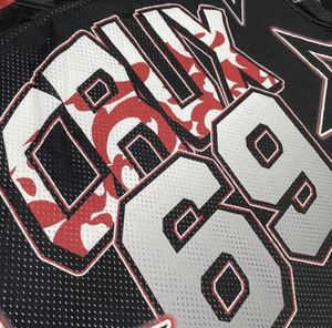 Vente en gros de maillots de football américain rétro à sublimation, maillots de football américain personnalisés à coupe courte - Product Image 3
