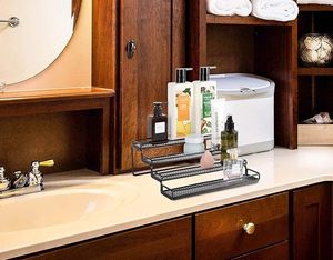 4-Tier Metal Spice <b>Rack</b> <b>Storage</b> Holder – Space-Saving Kitchen Organizer - Product Image 2