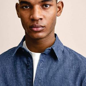 Chemises pour hommes en flanelle à carreaux de haute qualité, manches longues, multi-poches, logo personnalisé, respirantes, décontractées, style vintage, vente en gros - Product Image 3