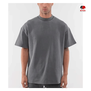 Camiseta Clásica para Hombre de Alta Calidad, Material de Algodón Transpirable, Logotipo Personalizado, Venta Directa de Fábrica, Cómoda - Product Image 3