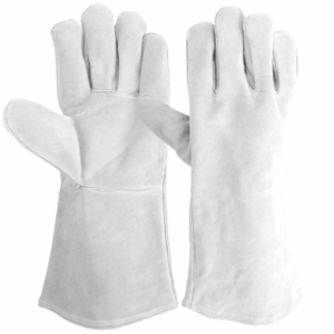Gants de sécurité en cuir de vachette pleine fleur haute performance, résistants à l'abrasion et à la chaleur, pour une durabilité accrue lors du soudage et la protection personnelle - Product Image 1