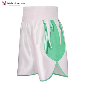 OEM Side Floral Multi-Colored Knee-Length <b>Boxing</b> Shorts for <b>Ring</b> Wear - Product Image 5