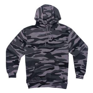 Sudadera con Capucha Unisex de Primera Calidad, Estilo Vintage, Mezcla de Poliéster/Algodón, con Estampado de Camuflaje - Product Image 2