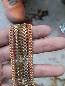 Chaînes en métal en gros pour créateurs de bijoux – Chaînes à maillons multi-styles personnalisées en acier inoxydable et laiton pour marques de luxe - Product Image 3