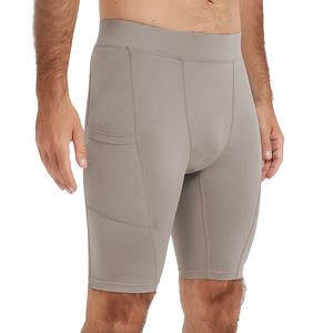 Shorts de sport pour hommes à séchage rapide, taille élastique, mi-haute, pour l'entraînement en salle de sport et la course estivale, shorts de compression – Vente chaude - Product Image 4