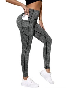 Wholesale Customized Factory Made Logo Printing Fleece Lined Yoga Leggings Best Design Womens <b>Warm</b> Gym <b>Tights</b> - Product Image 2