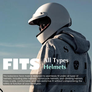 Balaclava best-seller, couvre-visage intégral, tissu doux et anti-poussière, idéal pour l'été, course à pied et cyclisme. - Product Image 4