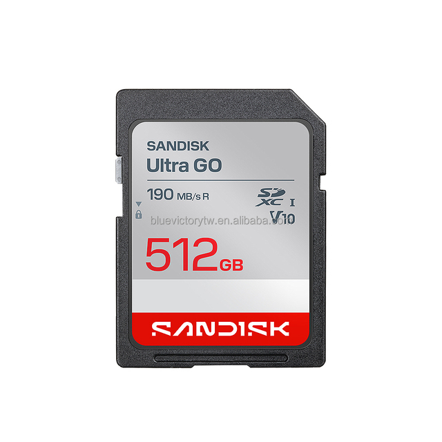 512GB Ultra GO SD Memory Card 190MB/s, SDSDUGN-512G-GN6IN
