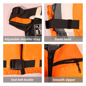 سترة نجاة عالية الطفو مخصصة من النيوبرين للبالغين ، سترة لسلامة البالغين ، سترة نجاة رياضية للسباحة والتجديف - Product Image 3