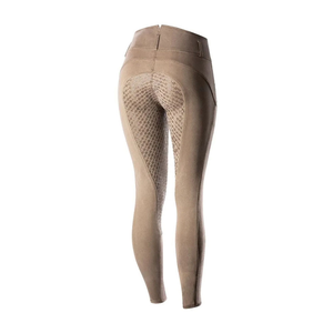 Pantalones de equitación atléticos con agarre de silicona en las rodillas, duraderos y ligeros, para entrenamiento ecuestre. - Product Image 2