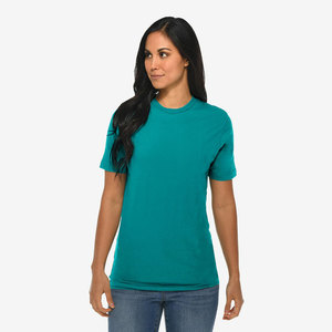 Red Essential Pure Cotton Short Sleeve Crew Neck T-Shirt Men Cotton Half Sleeve <b>Round</b> Neck T-Shirt - Product Image 6