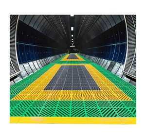 กระเบื้องปูพื้นร้านล้างรถ/โรงรถ/พื้นล้างรถแบบพลาสติกประกบกันได้ - Product Image 2