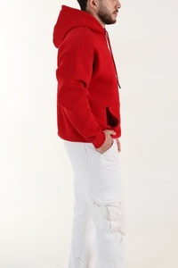 เสื้อฮู้ดลำลองผู้ชาย Ever Glow น้ำหนัก 260 กรัม สำหรับฤดูหนาว ไม่บุซับใน สีเหลือง เขียว ชมพู ม่วง ส้ม แบบถักทอ - Product Image 2