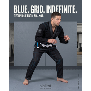 กางเกงกิโมโน BJJ พรีเมียม ผ้าริปสต็อป แต่งลายทองด้วยผ้าฝ้ายซาชิโก้ เย็บอย่างมืออาชีพ สำหรับยิวยิตสู ได้รับการรับรองจาก IBJJF เหมาะสำหรับการฝึกซ้อม - Product Image 5