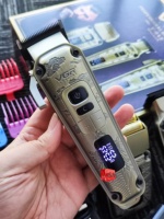Mesin Cukur Rambut Barber Heavy Duty dengan Casing Logam, 7000RPM, Pisau Keramik untuk Penggunaan Profesional