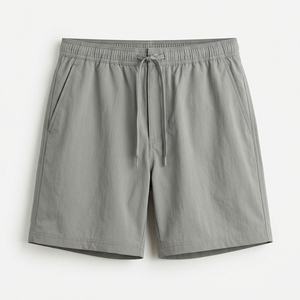 Casual Outdoor Use Quick Dry Elastic Waist Solid 100% <b>Nylon</b> <b>Shorts</b> Different Sizes and Colors <b>Nylon</b> <b>Shorts</b> - Product Image 1