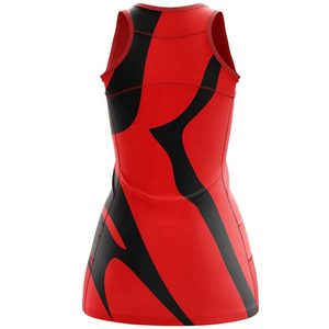 <b>Custom</b> Women's Netball Uniforms Printed Jersey Bibs Breathable <b>Dresses</b> with Front Logo Quick Dry & Eco-Friendly Fabric - Product Image 2