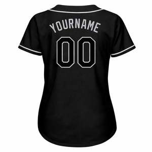 Camiseta de Béisbol Estilo Americano para Hombre y Mujer |   Logotipo Personalizado Nombre del Equipo |   Uniforme Deportivo Profesional - Product Image 2
