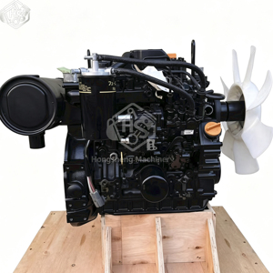 Ensemble moteur diesel 3 cylindres refroidi par eau 3TNV88-BPLY 21,2 kW 2400 tr/min, pièces pour mini-excavatrice sur chenilles, pour moteur Yanmar 3TNV88 - Product Image 1