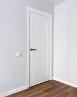 Portes intérieures en MDF massif en bois minimaliste, insonorisées, personnalisables, nouveau design 2026, pour maisons et bureaux