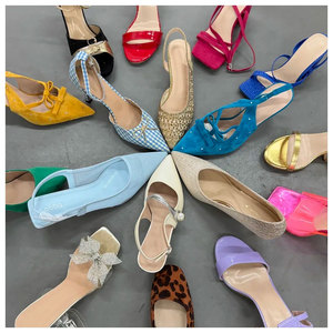 Sandalias de Tacón para Mujer, Estilos Variados Enviados para Uso Casual, Nueva Llegada, Stock al Por Mayor para Compradores de Tiendas Independientes - Product Image 3