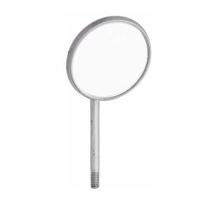Miroir buccal n°5 24 mm, miroir dentaire à surface avant simple face résistant aux rayures, 10 pièces, instrument stérilisable et autoclavable - Product Image 3