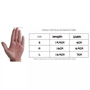 Men's Golf <b>Gloves</b> Left & Right Hand Genuine Leather <b>Moisture</b> Wicking Breathable Non-Slip Lightweight Adjustable Wrist Strap - Product Image 5