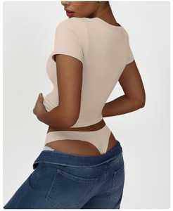 Breathable Loose Girl Weight Loss <b>Top</b> Fitness Gym Running Women Yoga Bra <b>Top</b> Sports Blouse Shirts Running <b>Cross</b> Training - Product Image 5