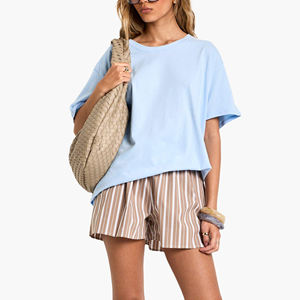 T-shirt pour femme de haute qualité, 100% coton, 220 GSM, écologique, léger, coupe classique, logo imprimé personnalisé, appliques, séchage rapide - Product Image 6