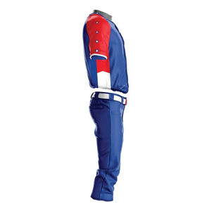 Ensembles d'uniformes de baseball personnalisés respirants grande taille à manches courtes en polyester sublimé avec pantalon – Vente en gros directe usine - Product Image 4