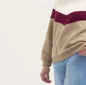 <b>Women's</b> Winter <b>Fleece</b> Sweatshirt Soft Comfortable Breathable Streetwear Style Front Logo - Product Image 3