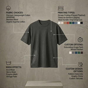 Camiseta de Hombre Negra de Corte Regular, Poliéster/Algodón, Cuello Redondo, Manga Corta, Casual, con Estampado de Letras, Estilo Urbano, Tejido Liso - Product Image 4