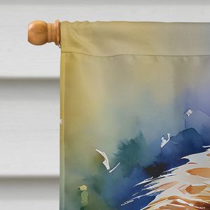 Águila gran porche manga poste decorativo patio Banner arte Multicolor poliéster casa bandera casa tamaño colgante de pared - Product Image 3
