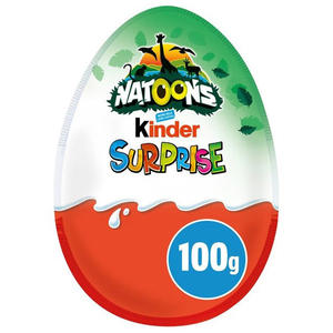 Œuf en chocolat surprise pour enfants avec figurines Kinderr Joy à l'intérieur - Product Image 1